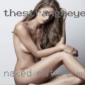 Naked mature woman bondage